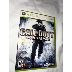Call of Duty: World at War‎ - Microsoft Xbox 360 CIB Complete Tested & Working